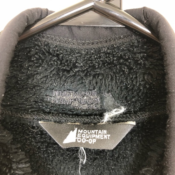 MEC Polartec Zip Up Teddy Jacket Sz L - Picture 6 of 10